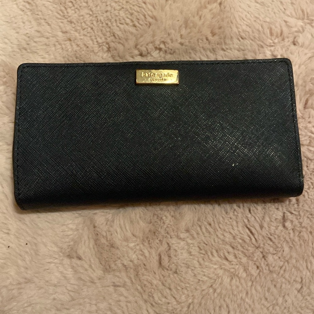 Per-owned Kate Spade wallet - Navy Blue